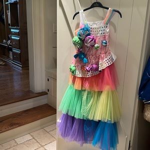 Halloween Candy Princess Dress Costume - Chasing Fireflies